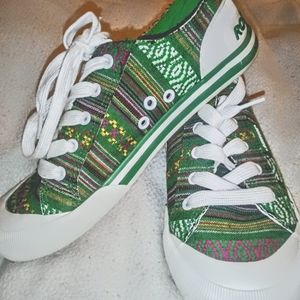 Rocket Dog Jazzinae Sneakers Green.